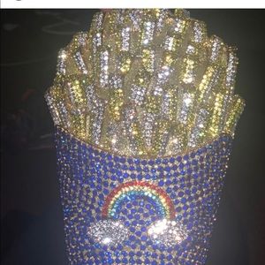 Bling French Fry Clutch